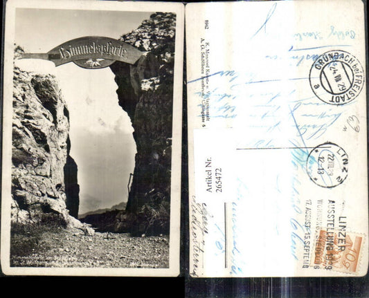 265472,Himmelspforte am Schafberg b. St Wolfgang a. Wolfgangsee