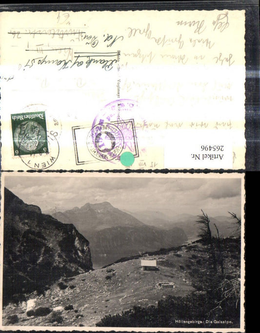 265496,Höllengebirge Die Gaisalpe Gaisalm Steinbach a. Attersee