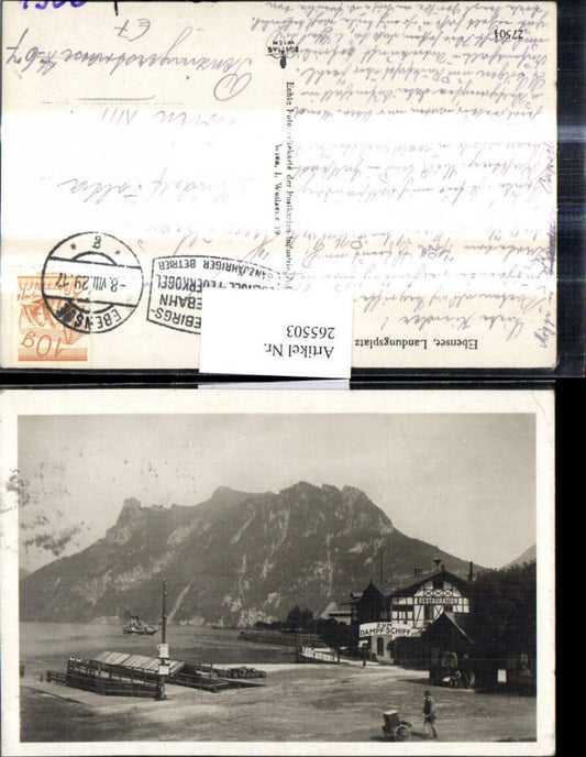 265503,Ebensee Landungsplatz
