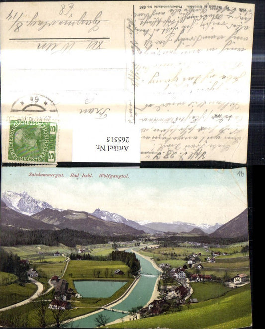 265515,Bad Ischl Wolfgangtal Salzkammergut pub F. E. Brandt 686