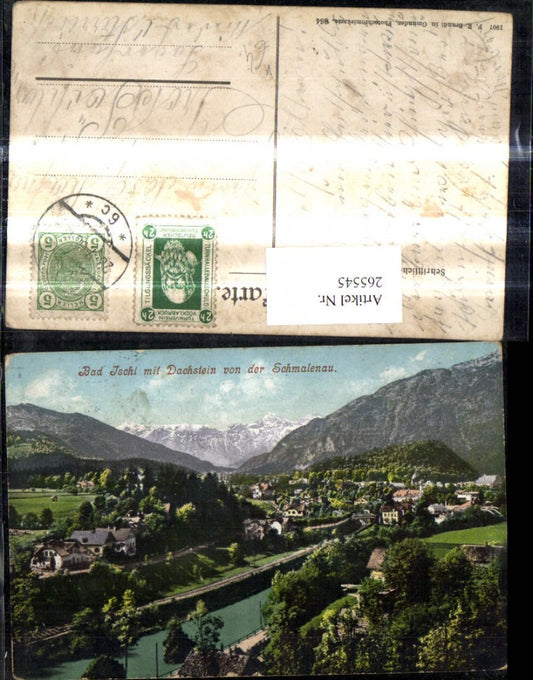 265545,Bad Ischl m. Dachstein v. d. Schmalenau pub F. E. Brandt 864