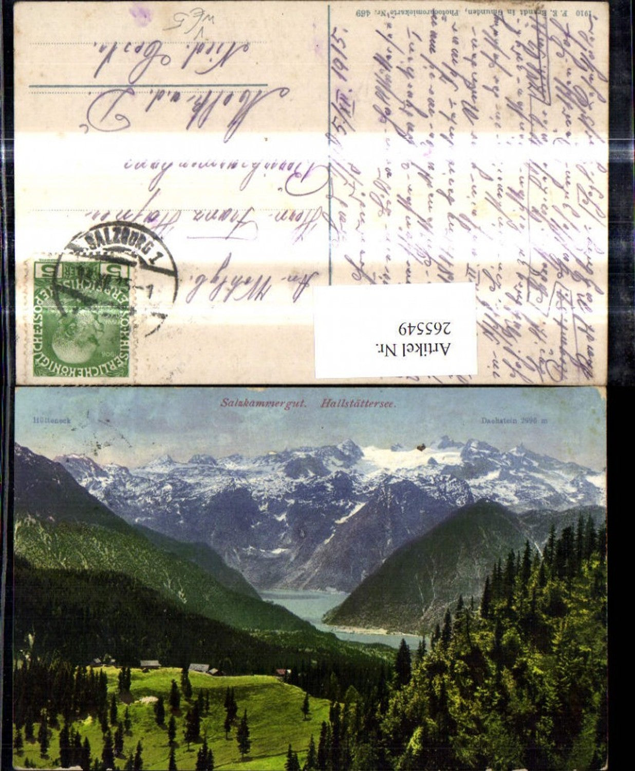 265549,Hallstättersee Salzkammergut pub F.E. Brandt 469