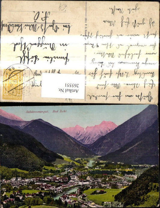 265551,Bad Ischl Totale Salzkammergut pub F. E. Brandt 992