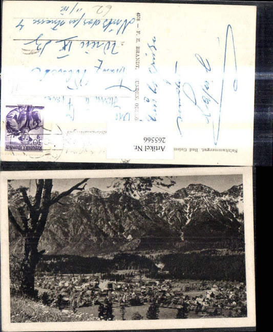 265566,Bad Goisern Salzkammergut pub F. E. Brandt 4578