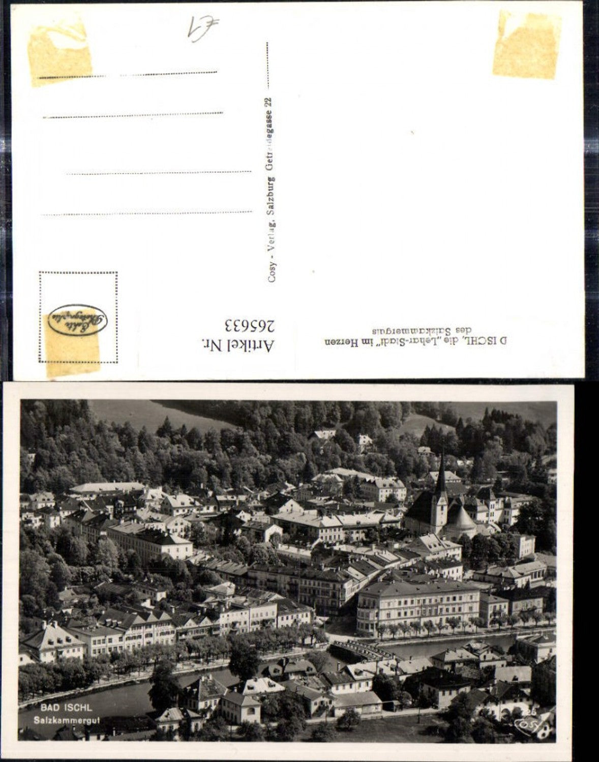 265633,Foto Ak Bad Ischl Salzkammergut