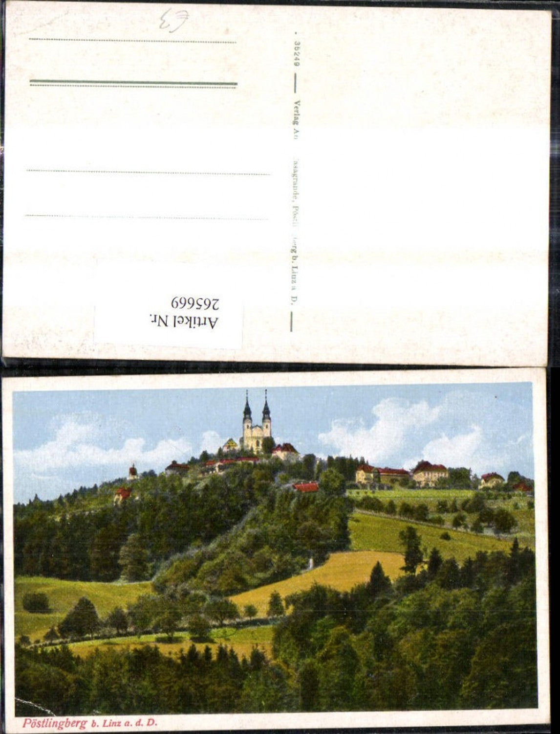 265669,Linz a. d. Donau Pöstlingberg Ansicht