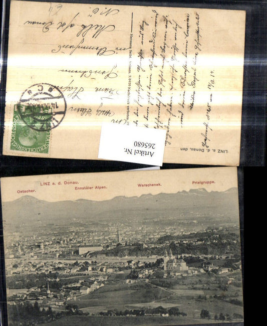 265680,Linz a. d. Donau m. Gipfelkarte Ötscher Prielgruppe
