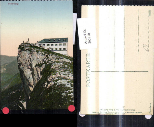 265710,Schafberg Bergstation b. St Wolfgang a. Wolfgangsee