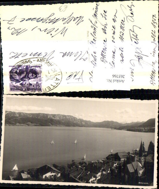 265766,Foto Ak Attersee