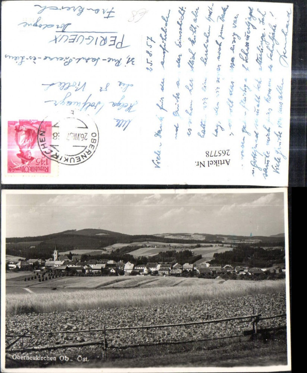 265778,Foto Ak Oberneukirchen Totale