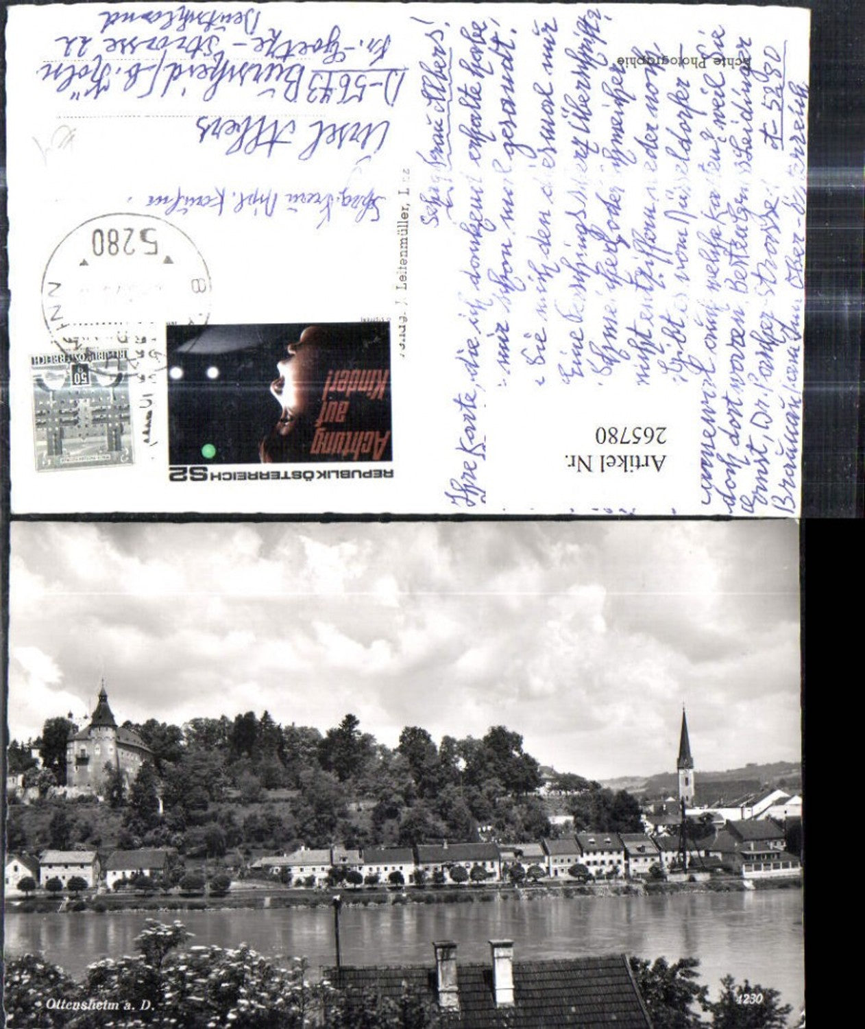 265780,Foto Ak Ottensheim a. d. Donau