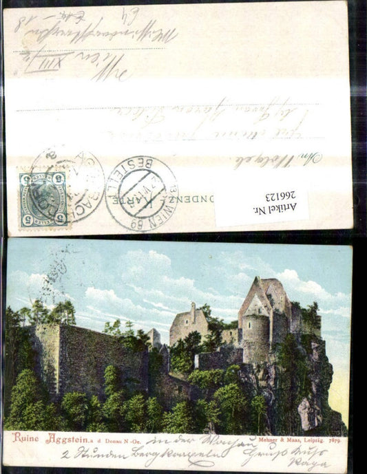 266123,Ruine Aggstein a. d. Donau