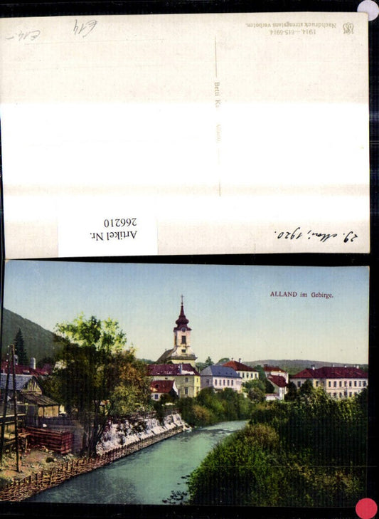 266210,Alland i. Gebirge Teilansicht