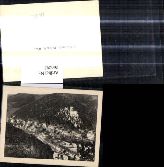 266295,Foto Baden b. Wien Helenental Totale