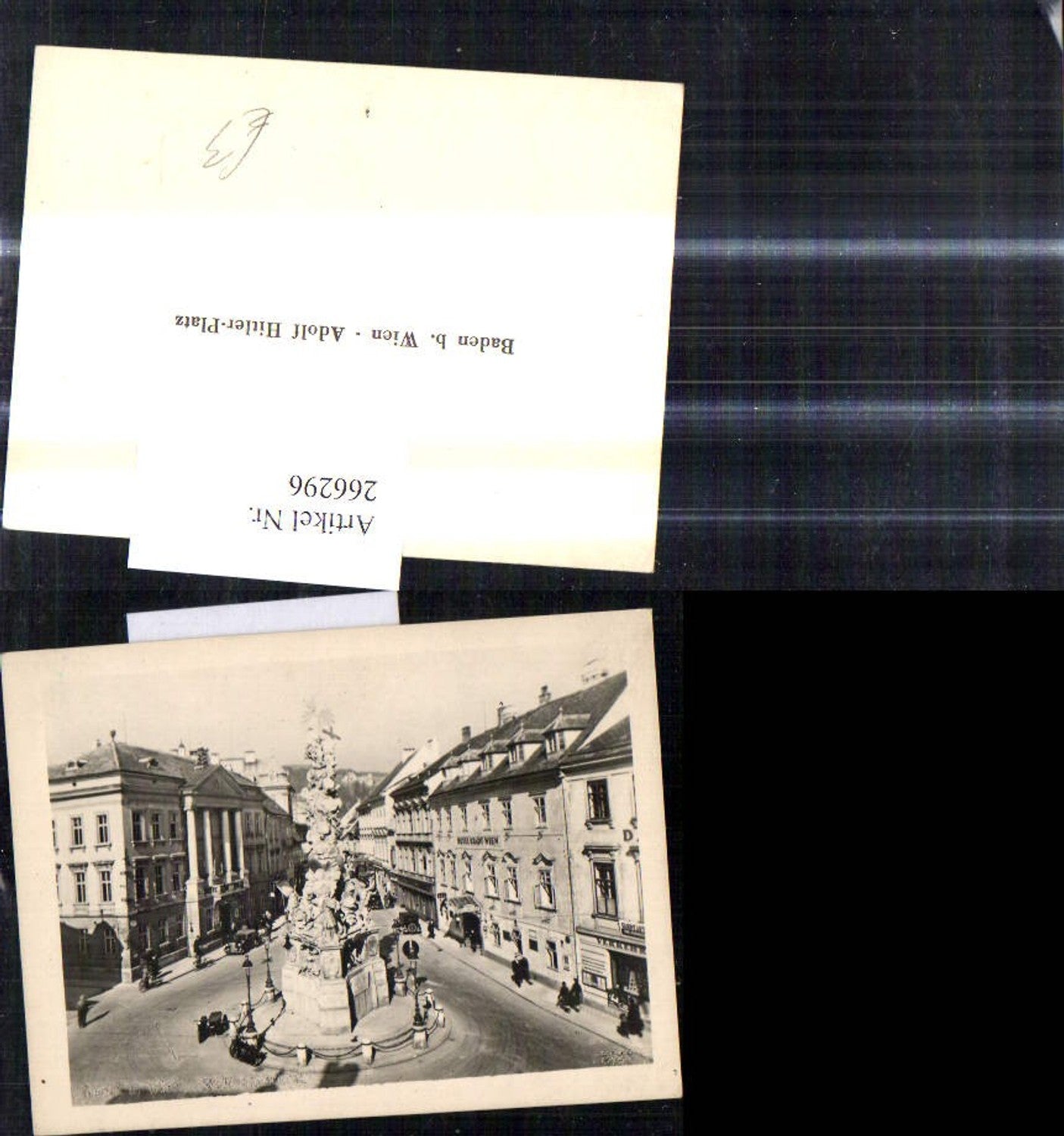 266296,Foto Baden b. Wien Hauptplatz