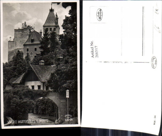 266317,Foto Ak Schloss Wartenstein b. Gloggnitz