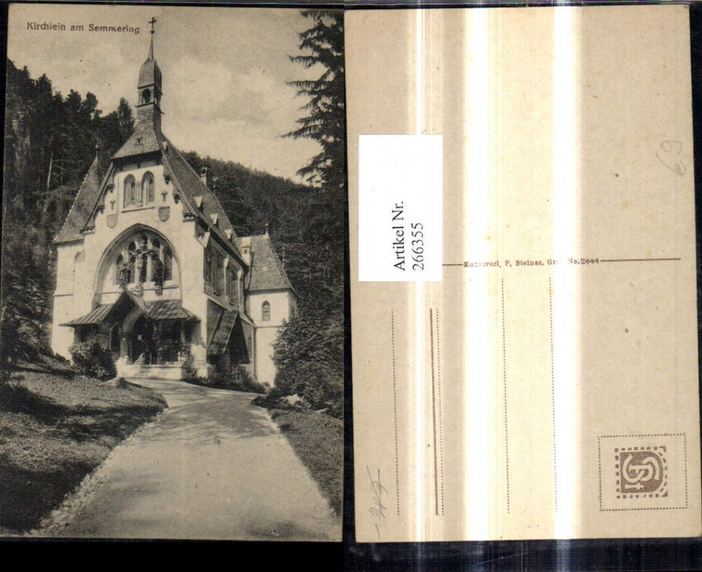 266355,Semmering Kirchlein Kirche