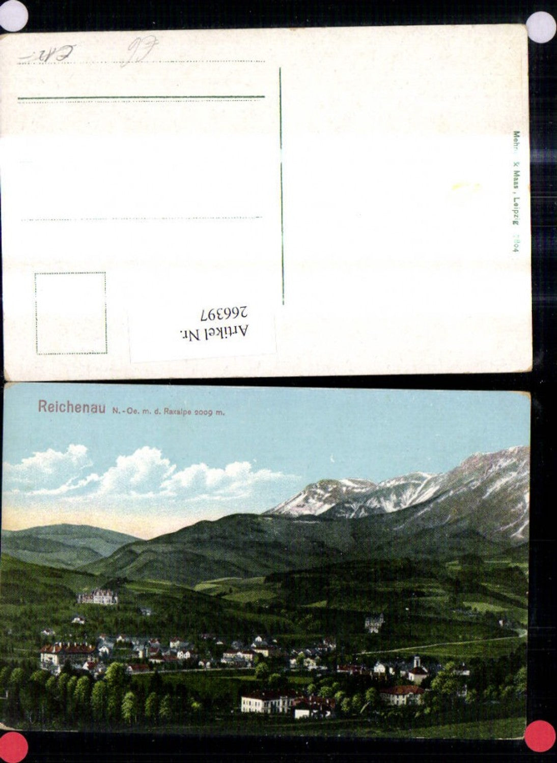 266397,Reichenau m. d. Raxalpe Totale