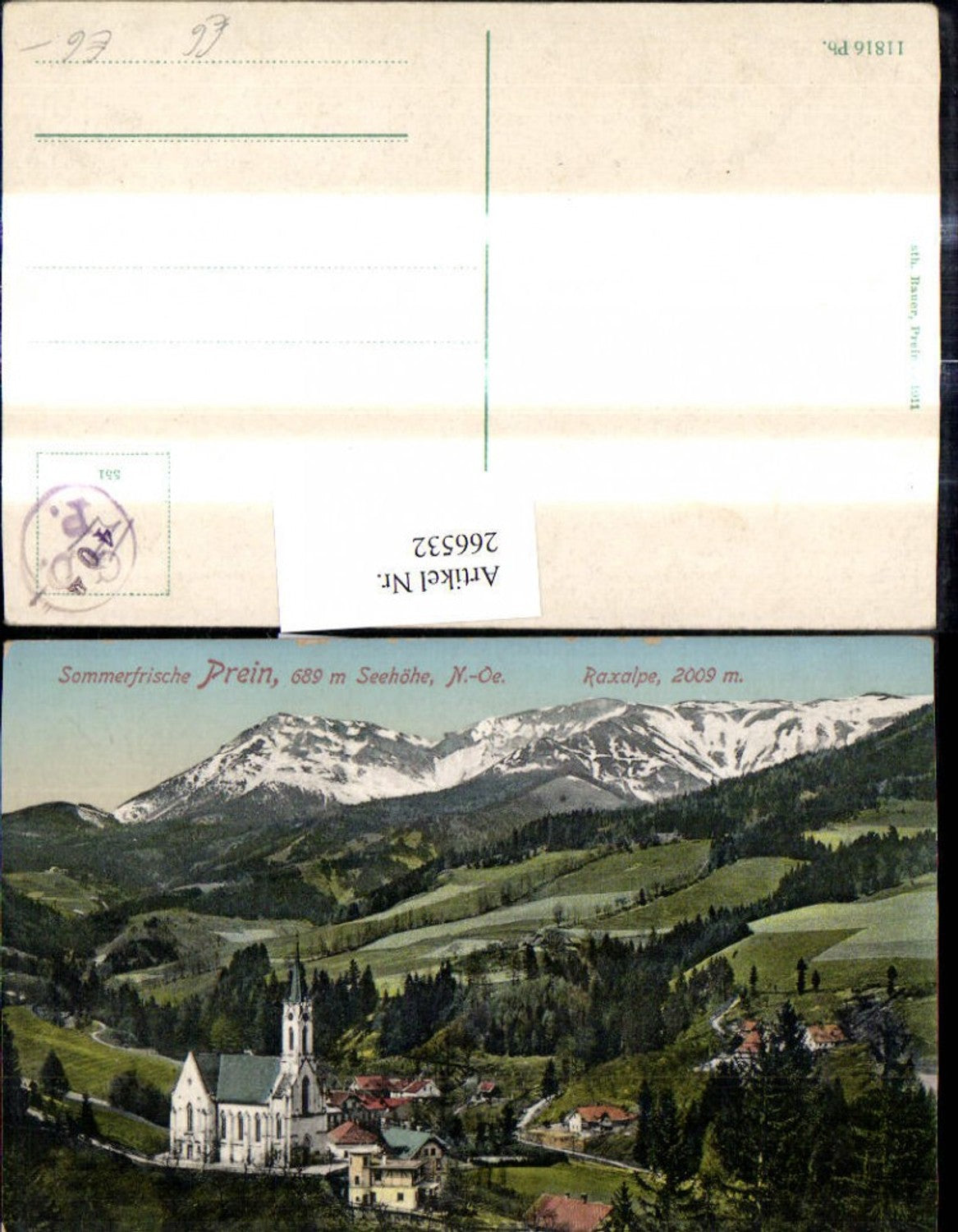 266532,Prein Raxalpe Totale