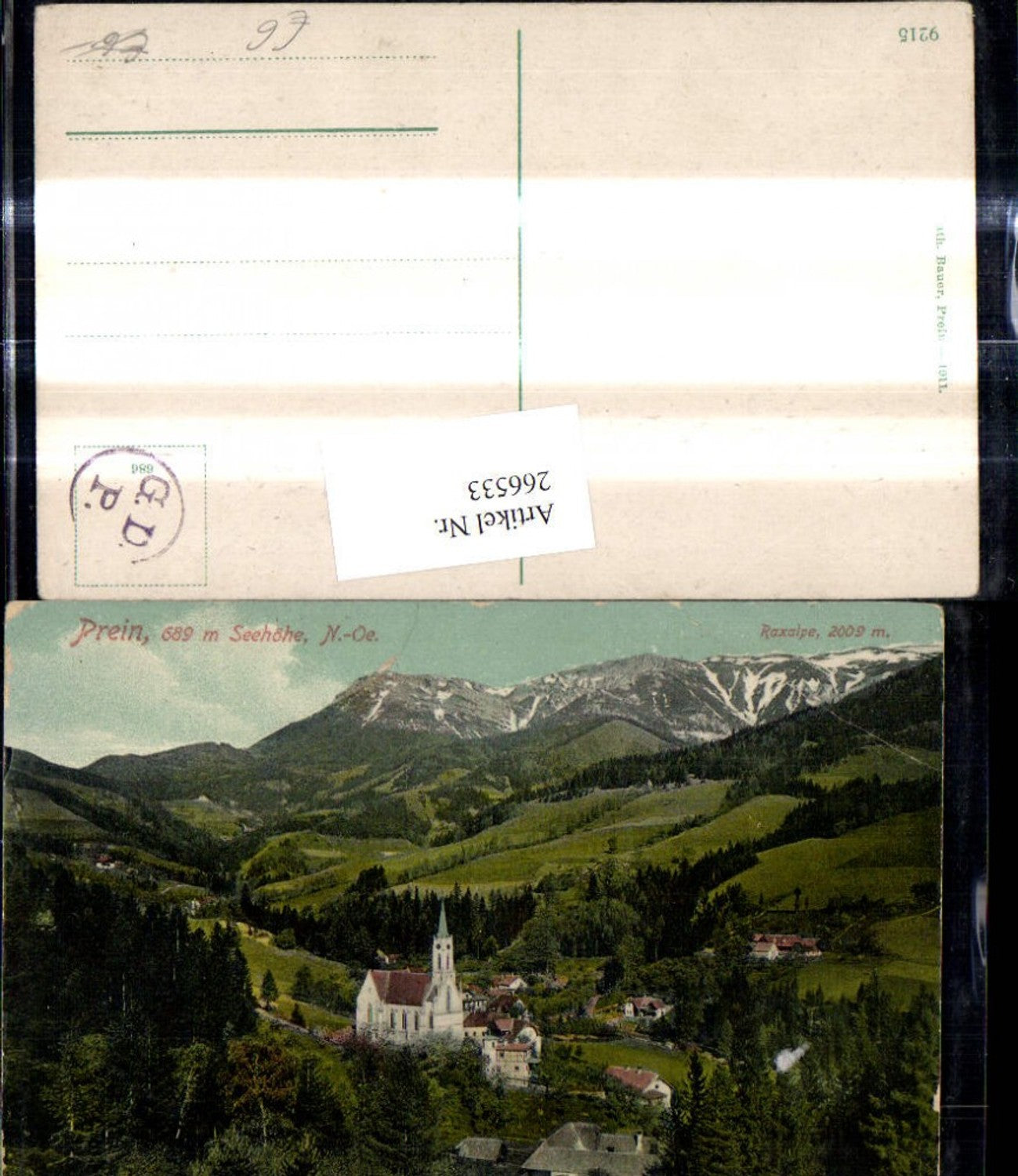 266533,Prein Raxalpe Totale
