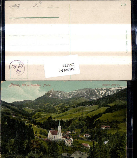 266533,Prein Raxalpe Totale