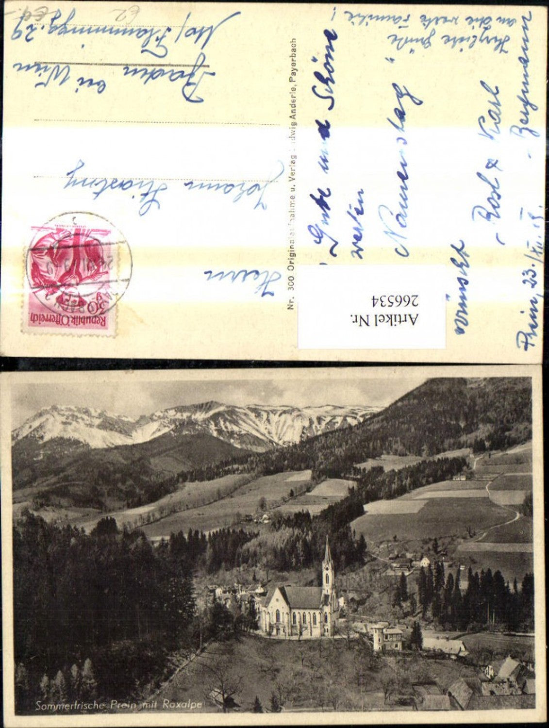 266534,Prein Raxalpe Totale