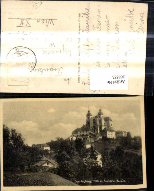 266553,Sonntagberg  Ansicht Kirche