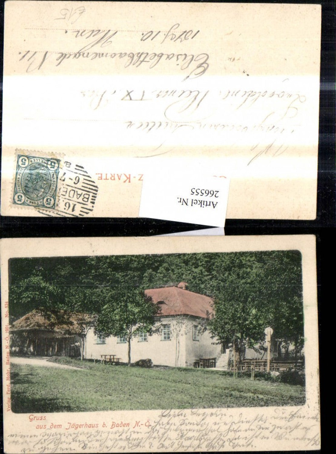 266555,Jägerhaus b. Baden
