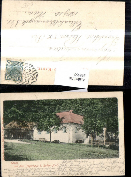 266555,Jägerhaus b. Baden
