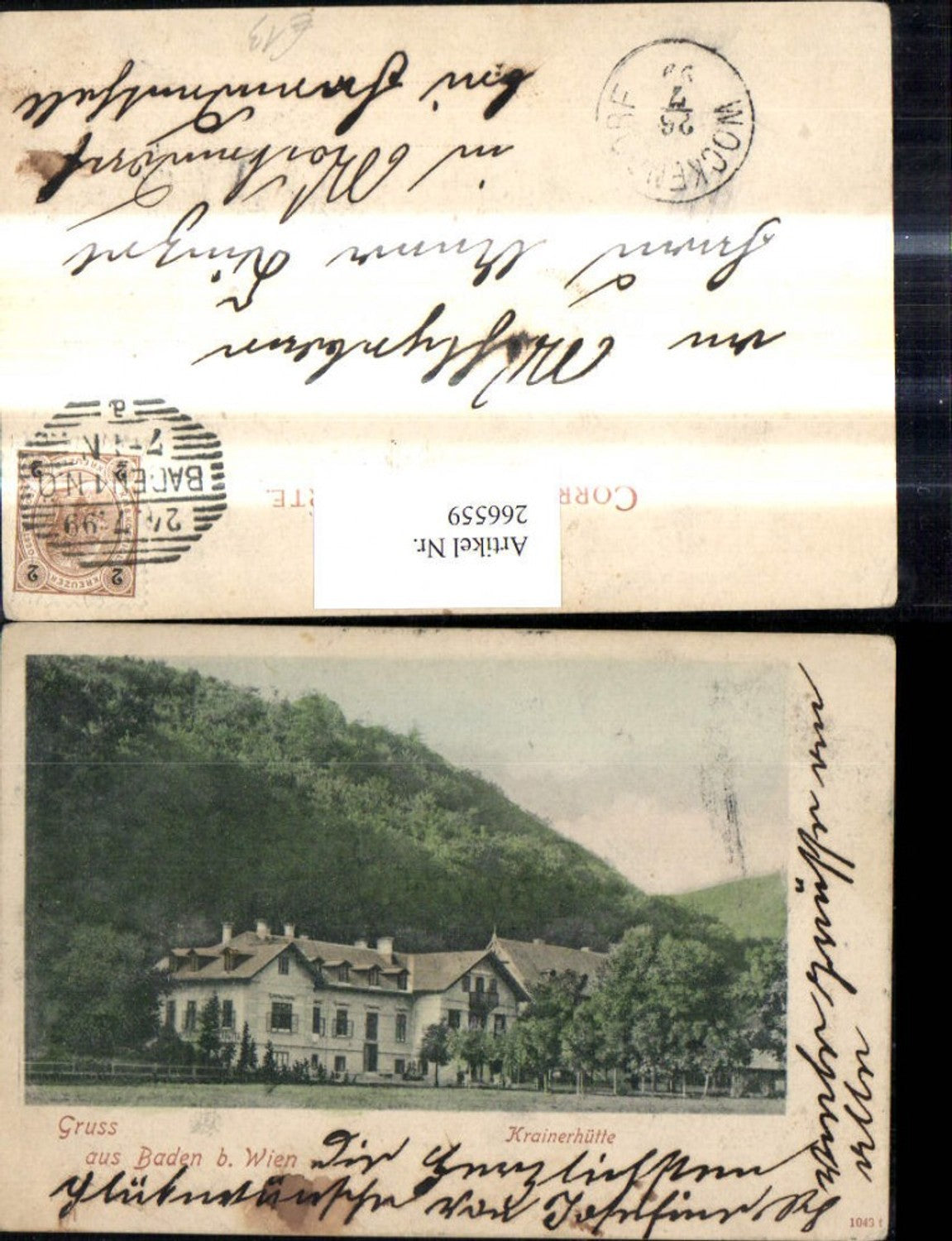 266559,Baden b. Wien Krainerhütte