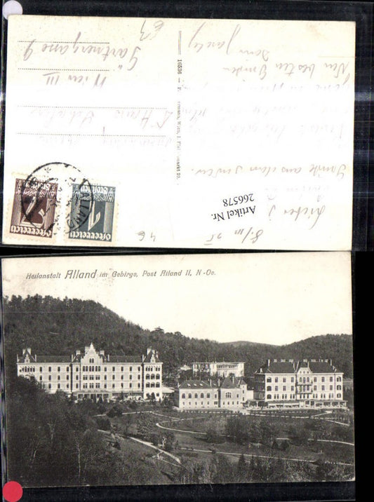 266578,Alland i. Gebirge Heilanstalt