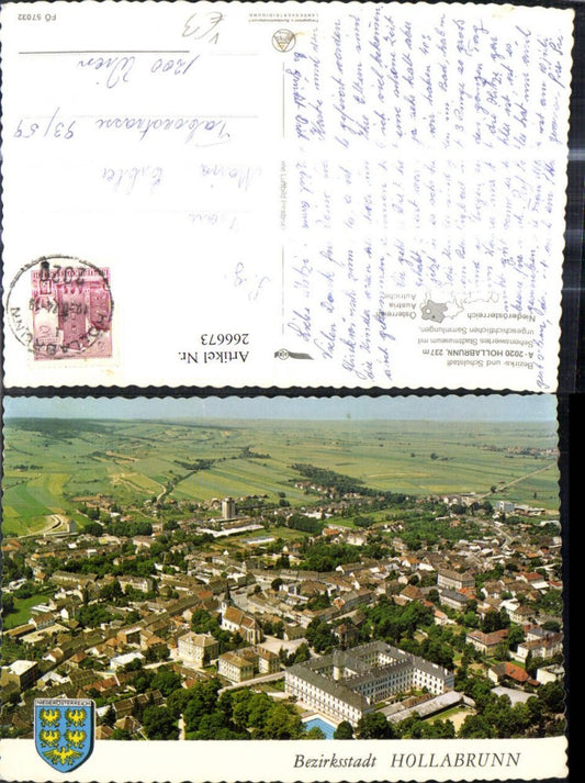 266673,Hollabrunn Luftbild pub Alpina Druck FÖ 57032