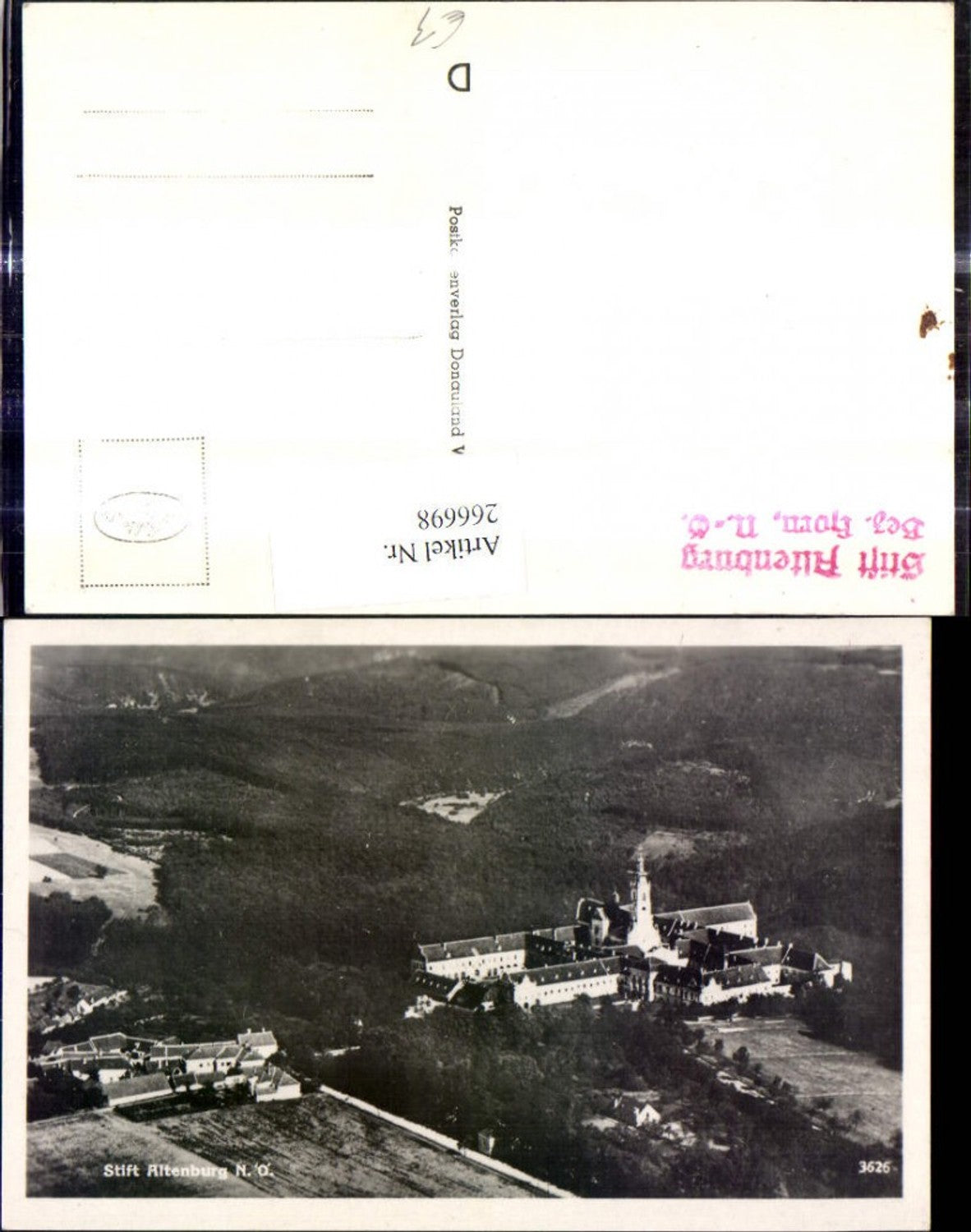 266698,Foto Ak Stift Altenburg