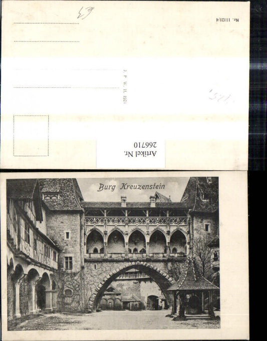 266710,Leobendorf Burg Kreuzenstein