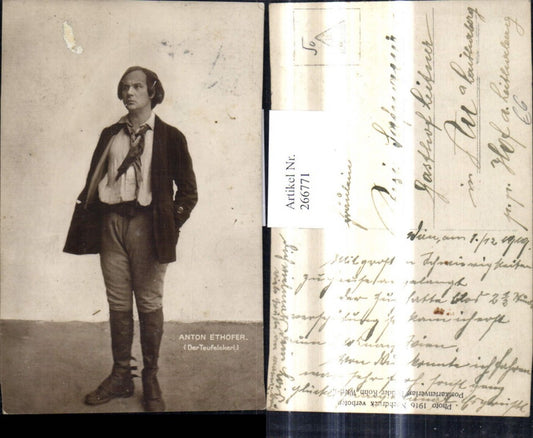 266771,Anton Edthofer Der Teufelskerl Schauspieler Sänger