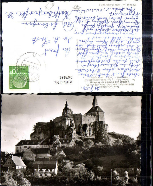 267454,Foto Ak Burg Hohenstein Rupprechtstegen