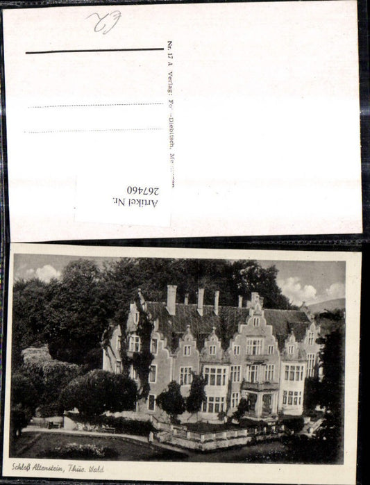 267460,Schloss Altenstein Thüringer Wald Bad Liebenstein