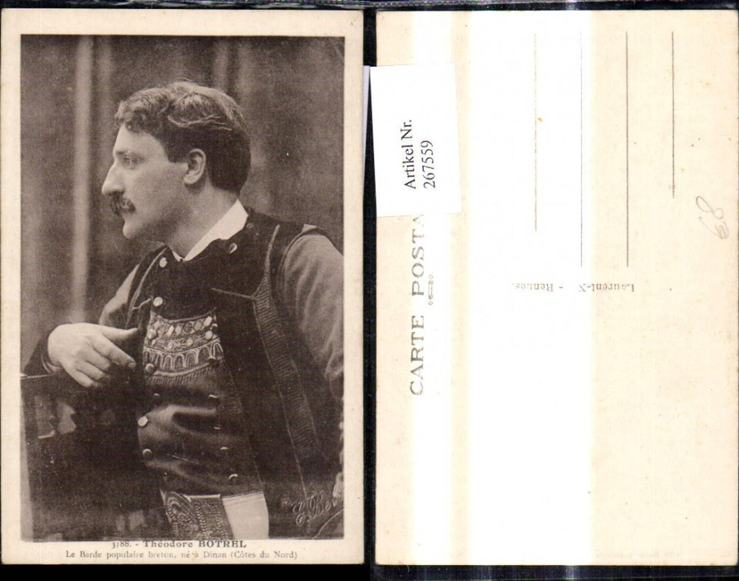 267559,Theodore Botrel Schauspieler Sänger