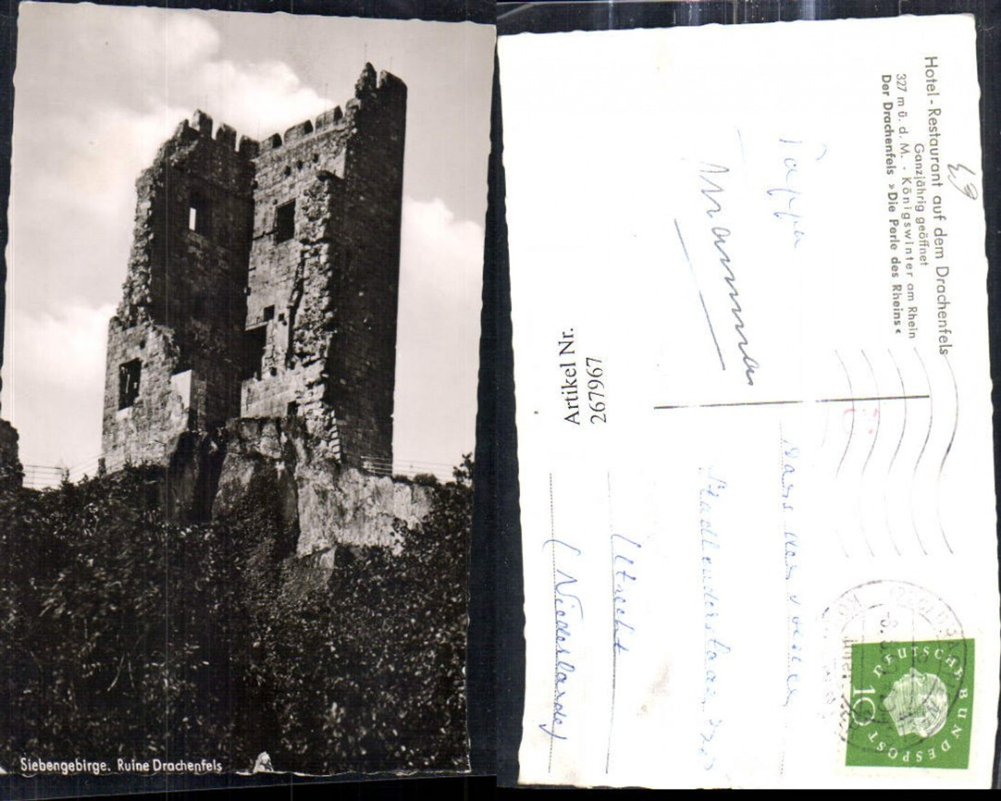 267967,Schloss Burg Drachenfels Ruine Königswinter a. Rhein