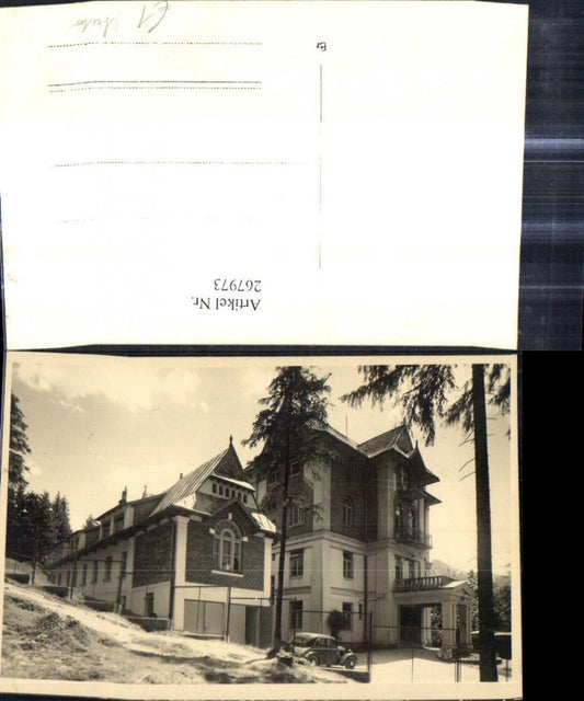 267973,Foto Ak Schloss Auto