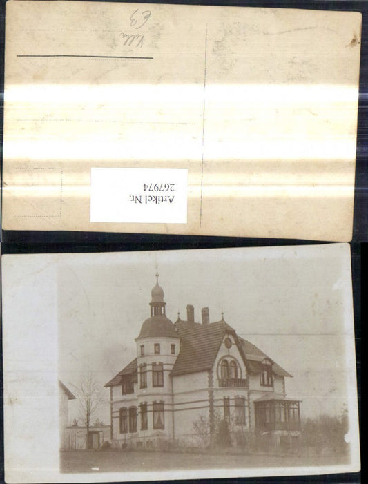 267974,Foto Ak Schloss Villa