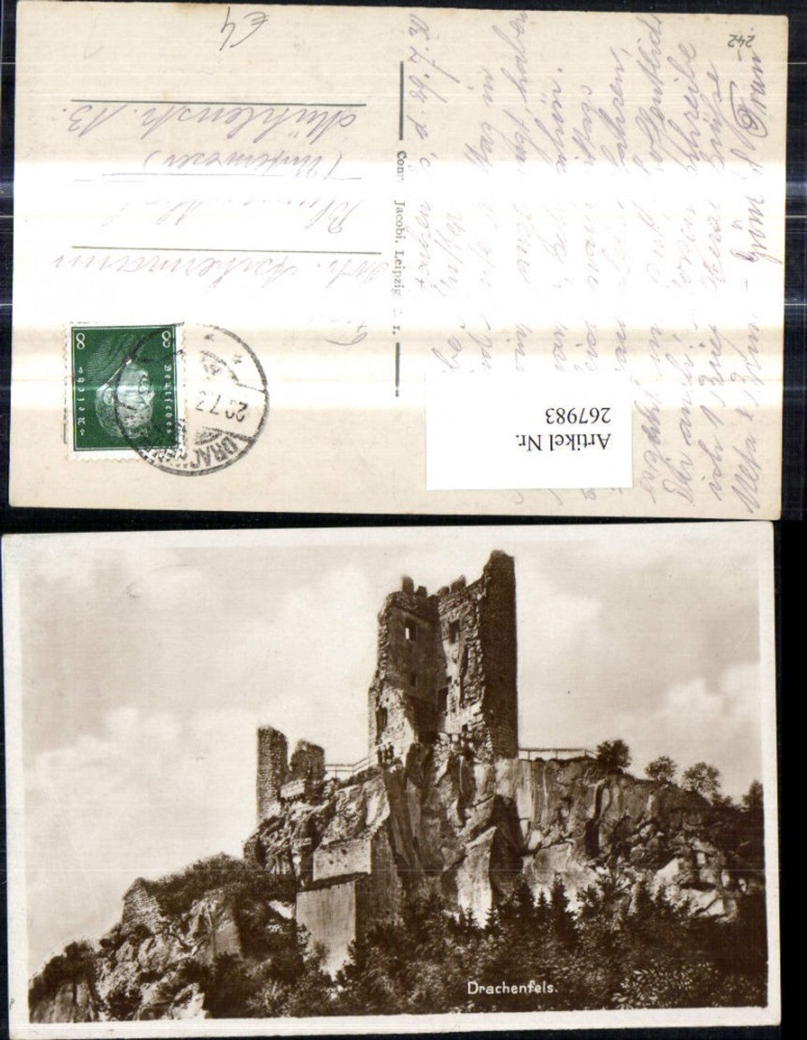 267983,Schloss Burg Drachenfels Ruine