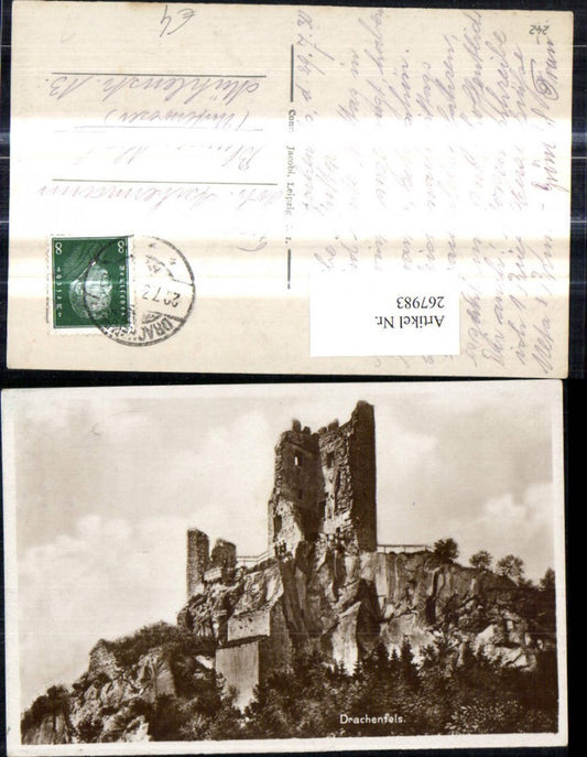 267983,Schloss Burg Drachenfels Ruine