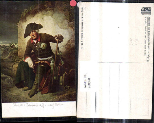 268090,Künstler Ak Schrader Friedrich der Große nach Kollin Adel Monarchie