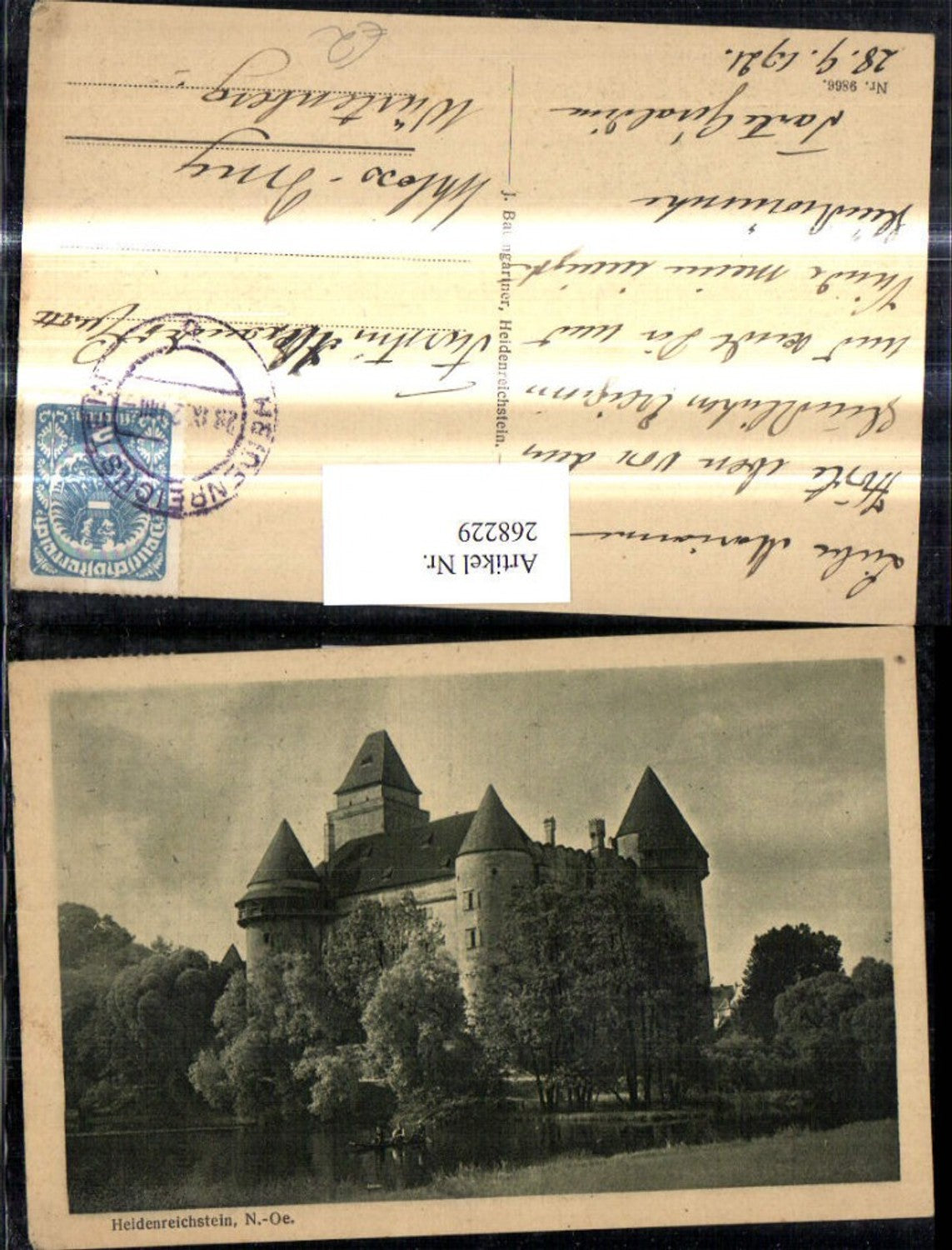 268229,Heidenreichstein Schloss Burg
