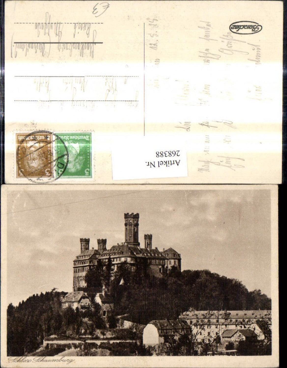 268388,Schloss Schaumburg Balduinstein nahe Limburg an der Lahn