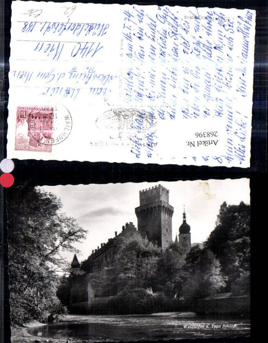 268396,Foto Ak Schloss Waidhofen a. d. Ybbs