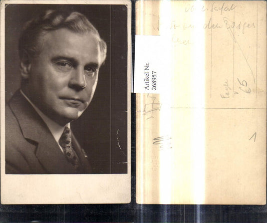 268957,Foto Ak Oberstleutnant Seifert Politiker pub Fayer Wien