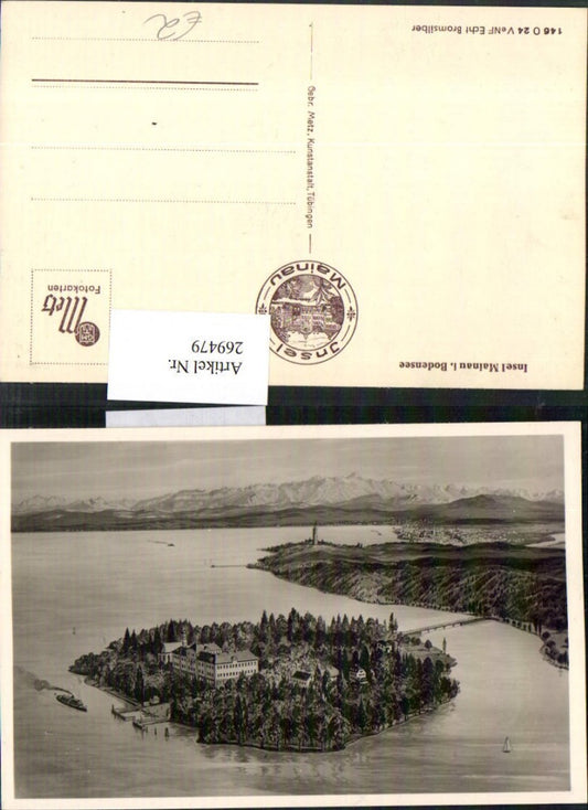 269479, Mainau Island in Lake Constance, mountain scenery