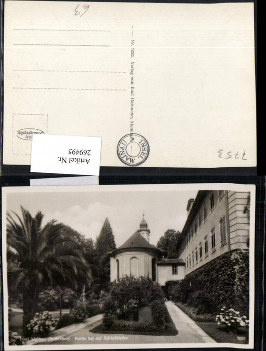 269495, Mainau Island on Lake Constance, section bd Castle Church